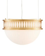 Lola Pendant in Contemporary Gold Leaf / Contemporary Gold