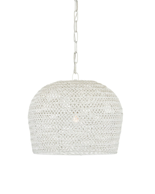 Piero Small Pendant in White
