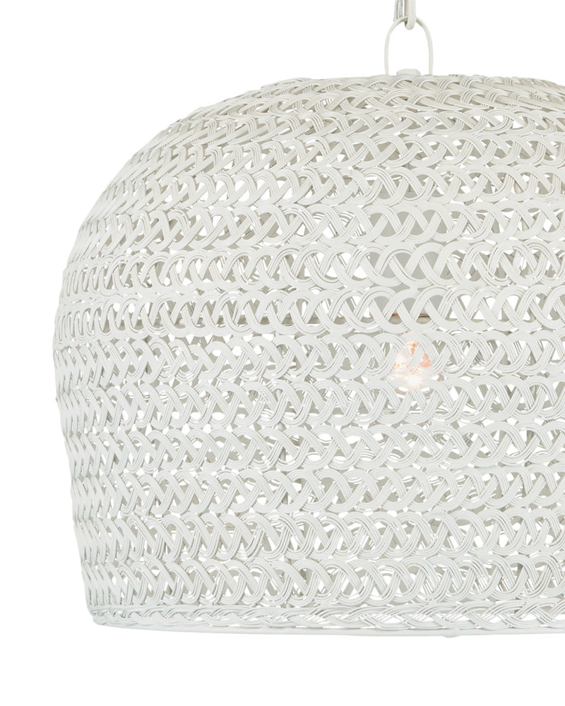Piero Small Pendant in White
