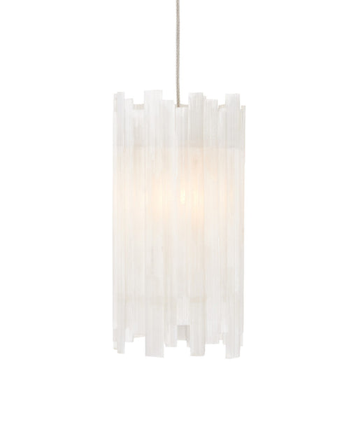 Escenia 15-Light Round Multi-Drop Pendant in Frosted White / Silver