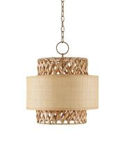 Isola 4-Light Pendant in Natural / Khaki