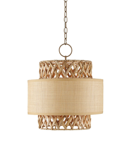 Isola 4-Light Pendant in Natural / Khaki