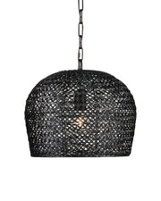 Piero Small Pendant in Satin Black