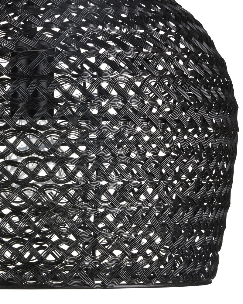 Piero Small Pendant in Satin Black