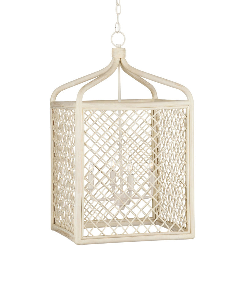 Wanstead 4-Light Lantern in Vanilla