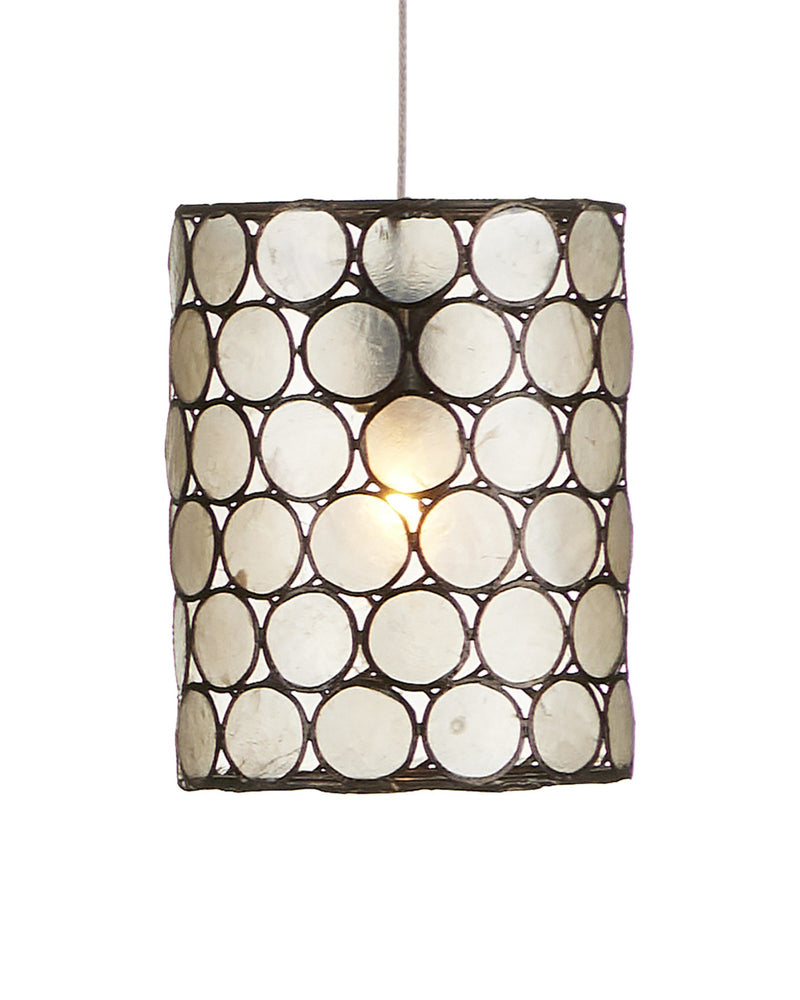 Regatta 15-Light Round Multi-Drop Pendant in Natural / Cupertino / Silver