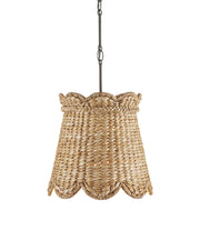 Annabelle Small Pendant in Natural / Molé Black
