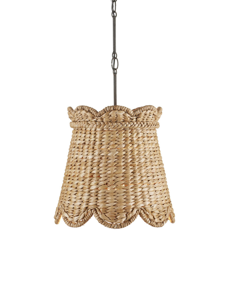 Annabelle Small Pendant in Natural / Molé Black