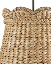 Annabelle Small Pendant in Natural / Molé Black