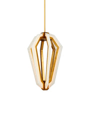 Riviere Pendant in Natural / Contemporary Gold Leaf
