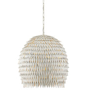 Overlay 3-Light Large Pendant in White