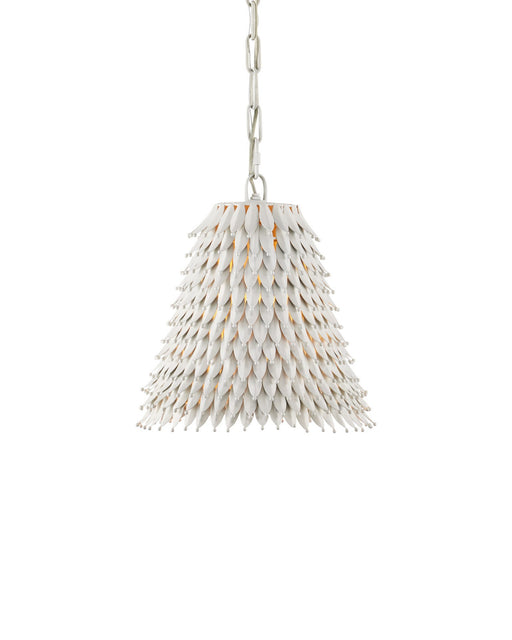 Overlay Small Pendant in White