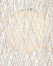 Cocoon Large Pendant in Cream / Vanilla / White