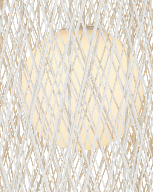 Cocoon Large Pendant in Cream / Vanilla / White