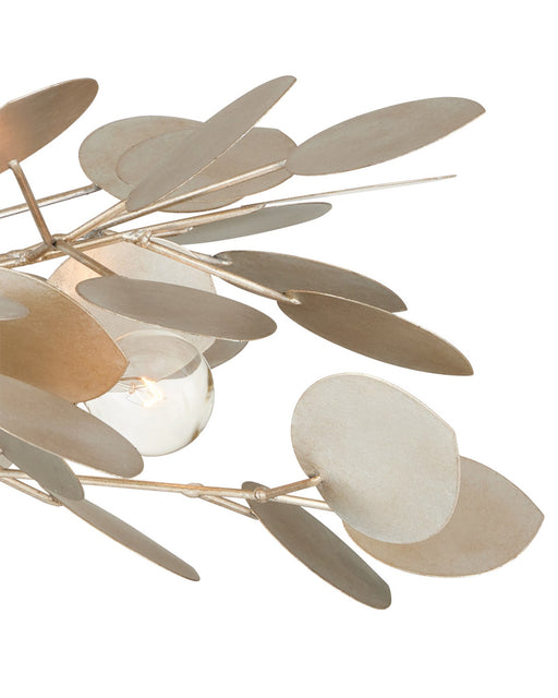 Lunaria Semi-Flush Mount in Contemporary Silver Leaf