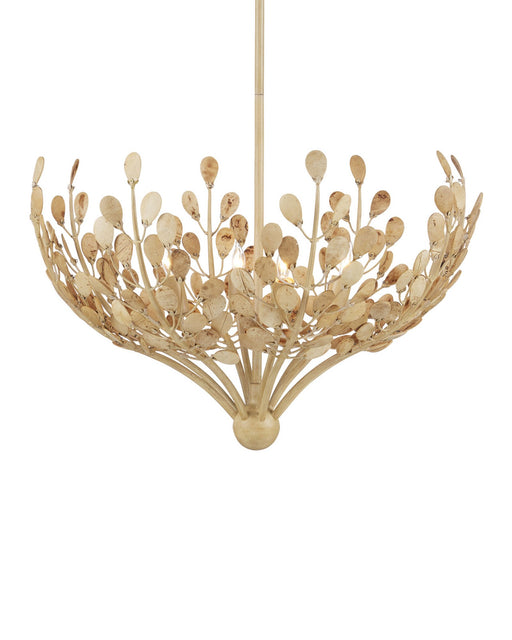 Maypan 4-Light Bowl Pendant in Natural / Coco Cream
