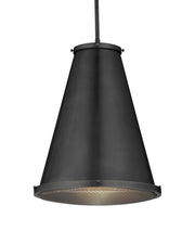 Seafarer Pendant in Matte Black / Clear