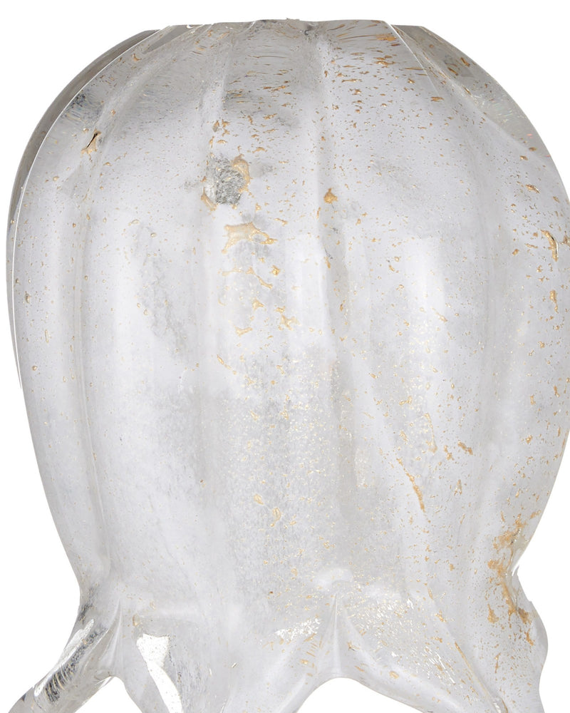 Polpo 7-Light Linear Multi-Drop Pendant in White / Silver