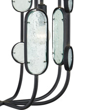 Ettore Pendant in Clear / Blacksmith
