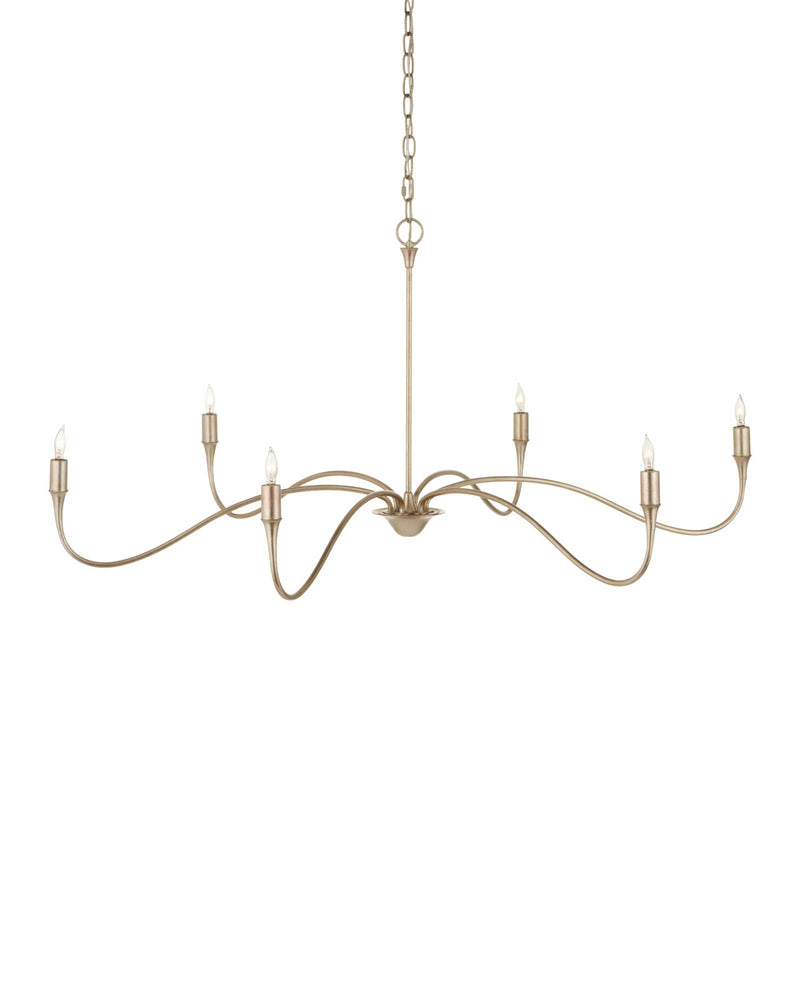Lardner 6-Light Chandelier in Champagne