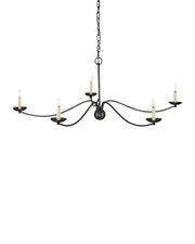 Franz 5-Light Chandelier in Black