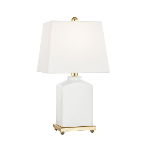 Brynn 1 Light Table Lamp in Cloud