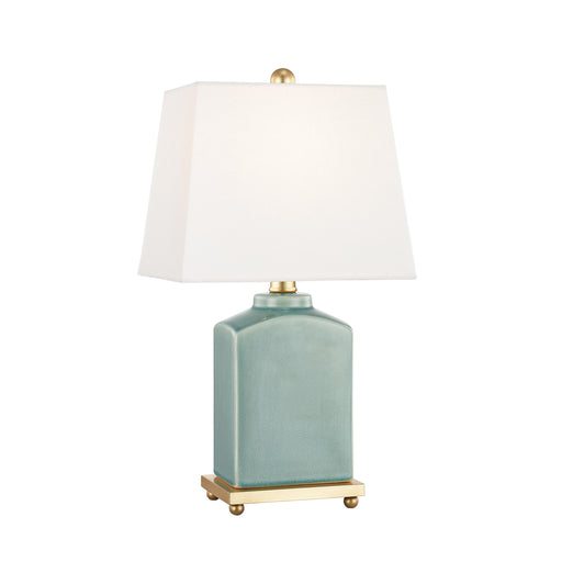 Brynn 1 Light Table Lamp in Jade