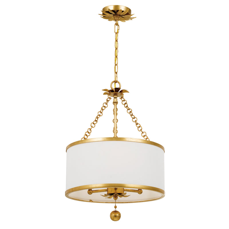 Broche 3-Light Chandelier - Lamps Expo