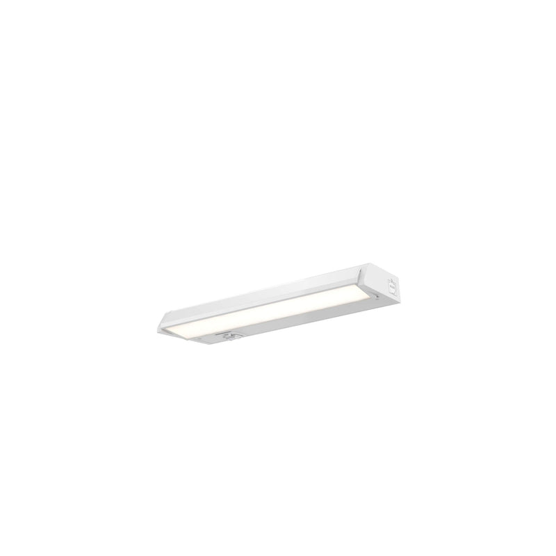 Counterled Linear 12" Pivoting Under Cabinet Light Bar in White
