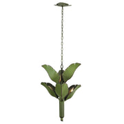 Banana Leaf 6-Light 25" Chandelier in Banana Leaf