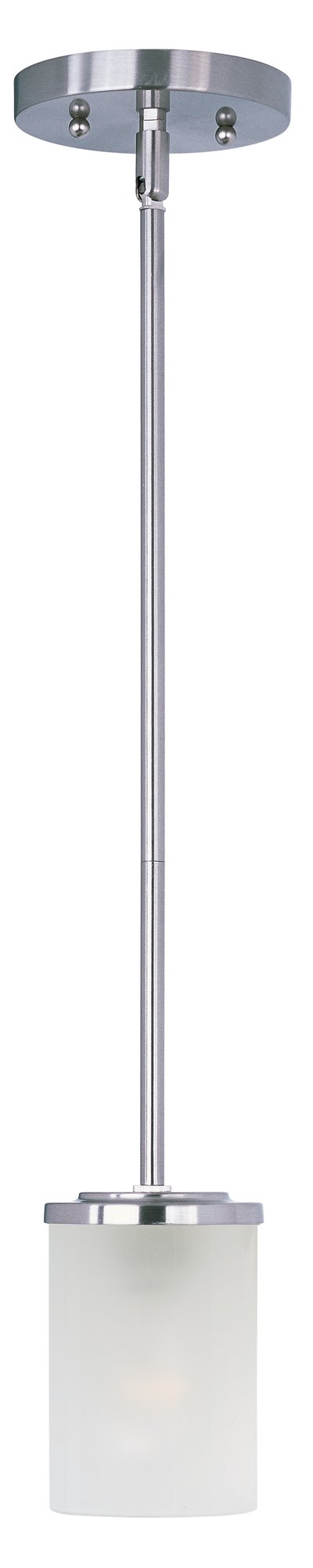 Corona 1 Light Mini Pendant in Satin Nickel