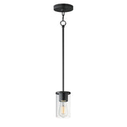 Lateral Mini Pendant in Black