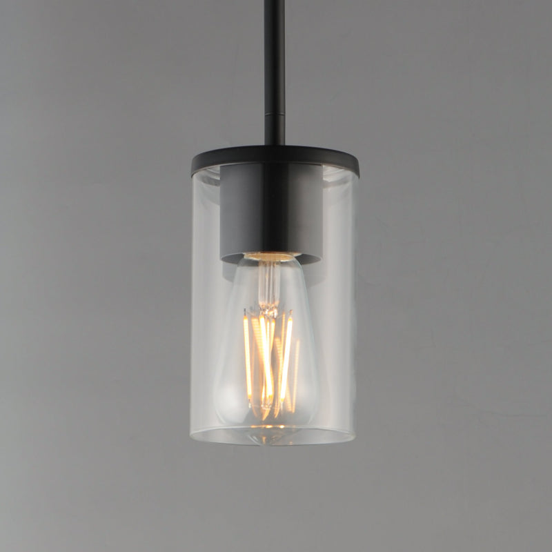 Lateral Mini Pendant in Black