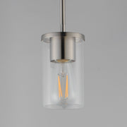 Lateral Mini Pendant in Satin Nickel