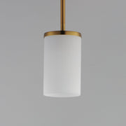 Lateral Mini Pendant in Satin Brass