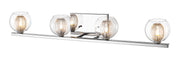 Auge 4 Light 32.68" Vanity in Standard Bulbs