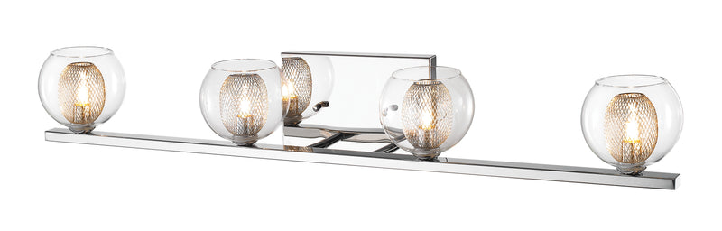 Auge 4 Light 32.68" Vanity in Standard Bulbs