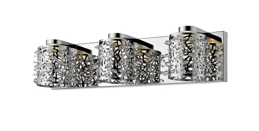 Fortuna 3 Light 20.47" Vanity in Chrome