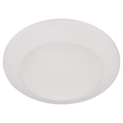 6" Wet Location LED Disk Light in Studio White