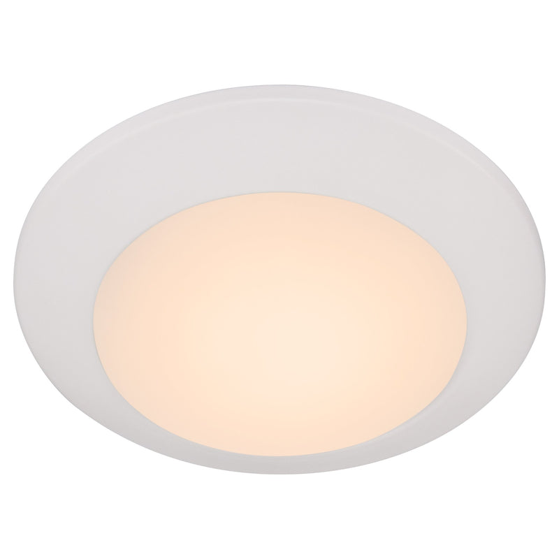 6" Wet Location LED Disk Light in Studio White