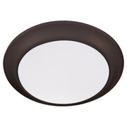7" Wet Location LED Disk Light in Oiled Bronze