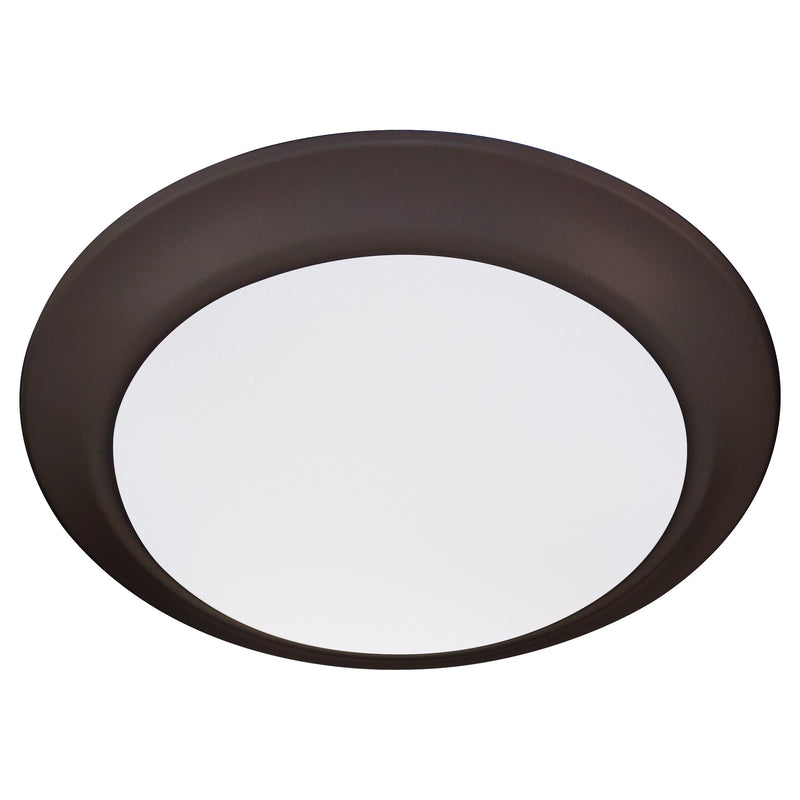 7" Wet Location LED Disk Light in Oiled Bronze