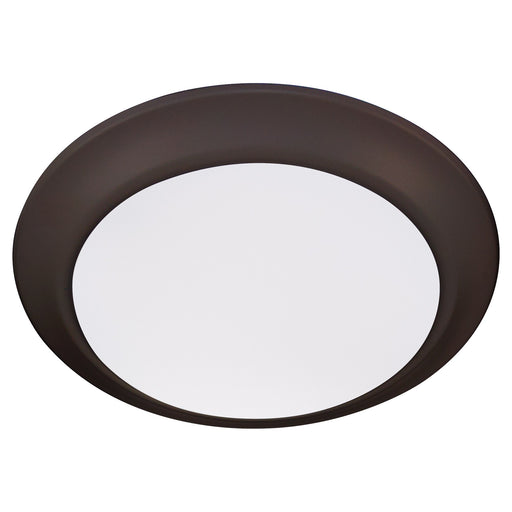 7" Wet Location LED Disk Light in Oiled Bronze