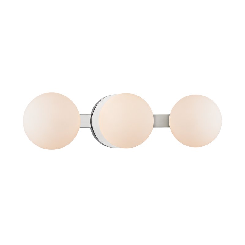 Baird 3-Light Bath Vanity Light in Polished Chrome