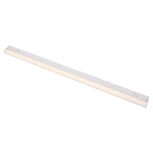 LED 48" Under Cabinet Light with USB & Outlet in Studio White