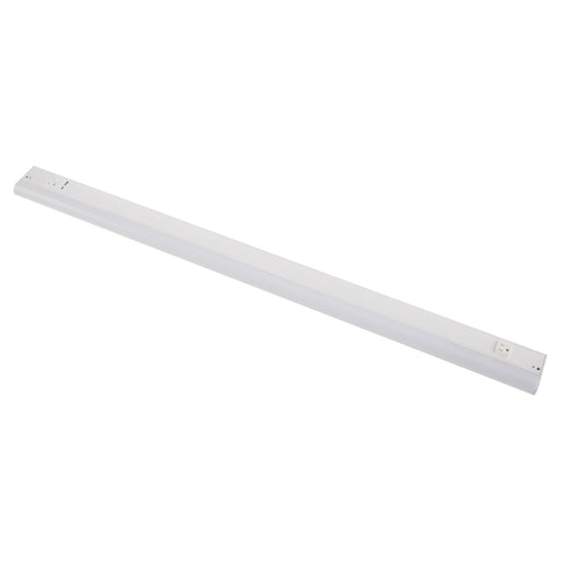 LED 48" Under Cabinet Light with USB & Outlet in Studio White
