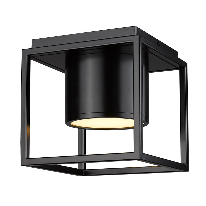 Desmond Flush Mount in Matte Black