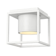 Desmond Flush Mount in Matte White