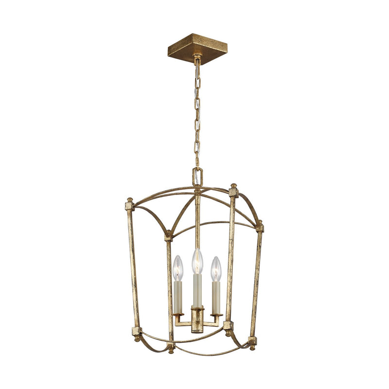 Thayer 3-Light Chandelier in Antique Gild