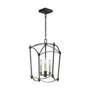 Thayer Chandelier in Smith Steel - Lamps Expo